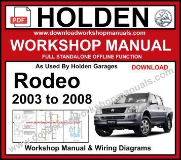 Holden Rodeo Wiring Diagram Pdf K Wallpapers Review