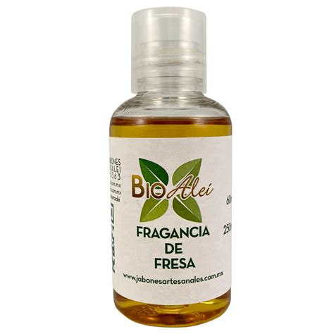 Fragancia Fresa Bioalei