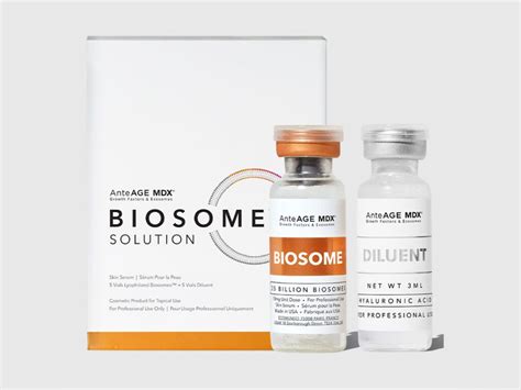 anteage mdx biosome solution rejuvience med spa scottsdale
