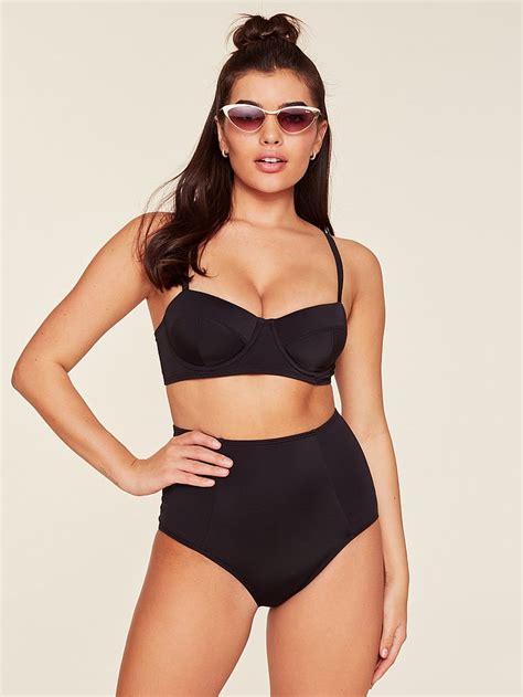 Buy Vivien Swim Top Jet Black Order Bikini Top Online Victoria S Secret US