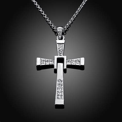 Vin Diesel Doms Dominic Toretto's Cross Fast and Furious Pendant Chain ...