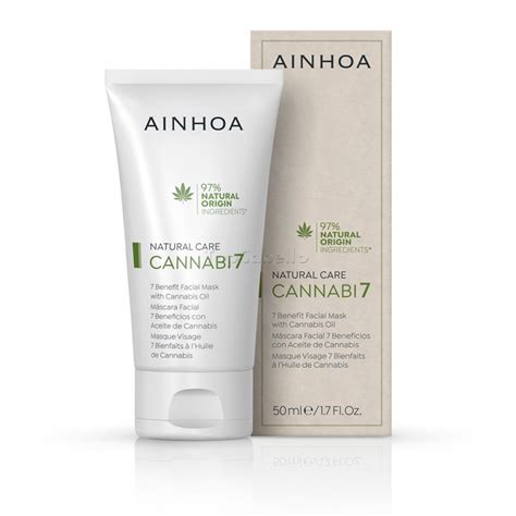 Máscara Facial 7 Beneficios Con Aceite De Cannabis Cannabi7 Ainhoa 50ml