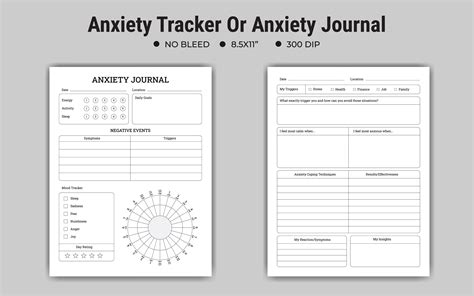 Anxiety Relief, Anxiety Tracker Graphic by armanmojumdar49 · Creative