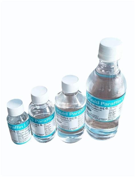 Liquid Transparent IP Grade Paraffin Oil Packaging Type Bottle At