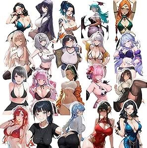 Amazon Sexy Anime Sexy Girl Stickers Pcs Nake Hentaii Stickers Having Sex For Adults