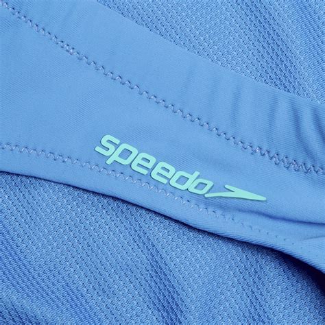 Women S Solid Classic Bikini Bottom Blue Speedo UK