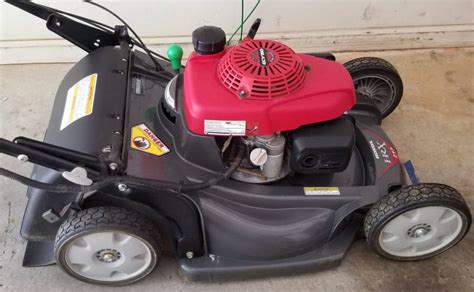 Honda Hrx Hza Electric Start Lawn Mower Ronmowers