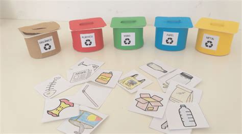 Atividade Coleta Seletiva Educação Infantil - Atividade de Coleta Seletiva para a Educação Infantil - Reciclagem!