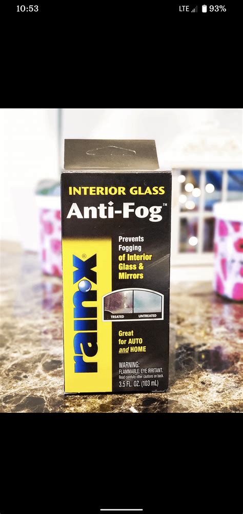 Has anyone tried using this to prevent fogging up on the glasses when