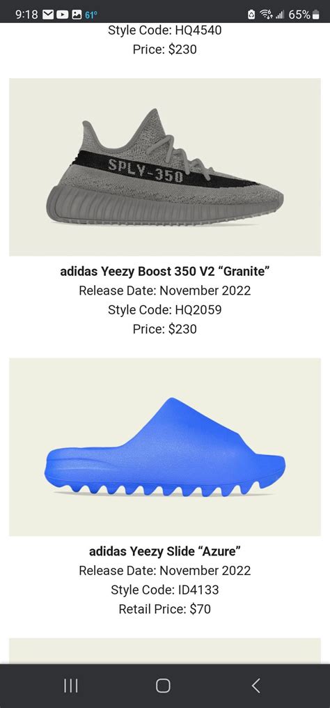 Goofy Release Dates Ryeezys