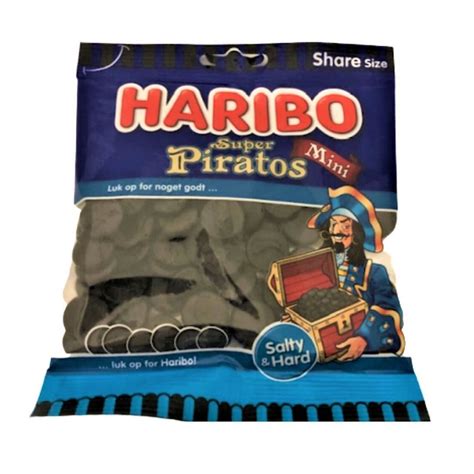 Haribo Mini Super Piratos 120 G 1 Stk Hariboposer 120 G Slikboden Aps