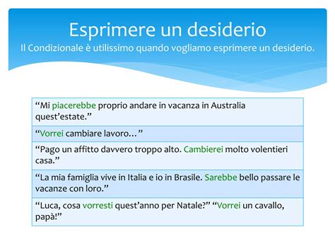 Tabelle Con Verbi Al Condizionale Presente Con Desinenza 7