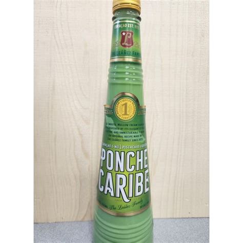 Ponche Caribe Pistachio Liqueur 750ml