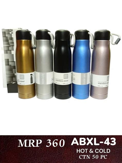 Stainless Steel Hot Cold Water Bottle Capacity 500 ML At Rs 360 Piece In Mumbai