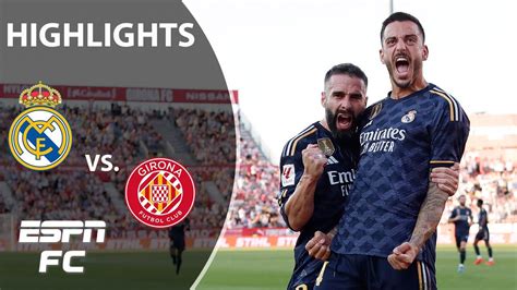 Real Madrid Vs Girona Highlights All Goals Last Match Divirta Se