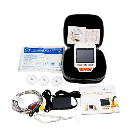 Heal Force Pc D Advanced Handheld Ecg Monitor Portable Lcd