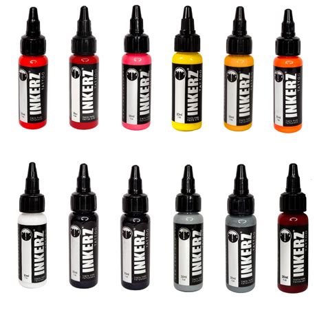 Melhores Tintas Para Tatuagem - Tintas para Tatuagem 30mL Cores Vivas Inkers Tattoo – dellabellatattoo.com