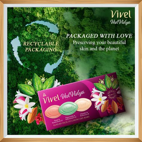 Buy Vivel Vedvidya Luxury Skincare Soaps Pack Of Online