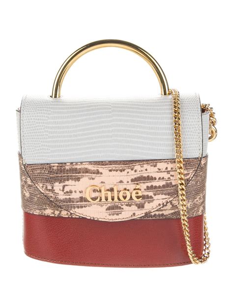 Chloé Laser Cut Marcie Messenger Bag - Brown Crossbody Bags, Handbags