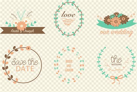 Hand Drawn Wedding Wreaths Png PNGWing