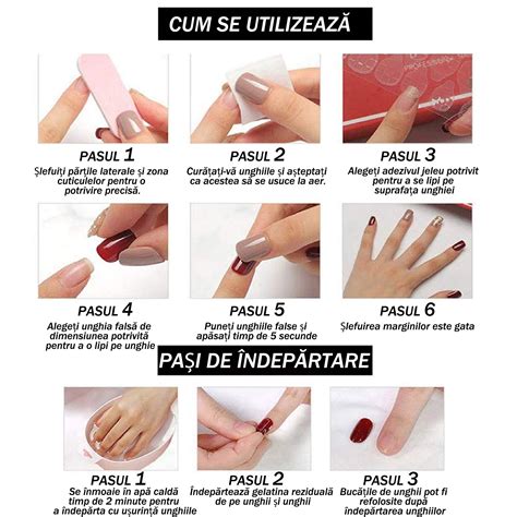 Комплект от 24 изкуствени нокти POMAMZ тип френски ABS Nude Brown eMAG bg