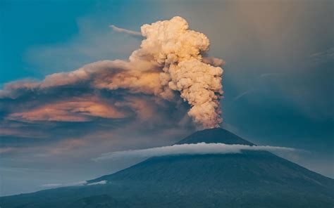 Download Mountain Landscape Nature Volcano Hd Wallpaper