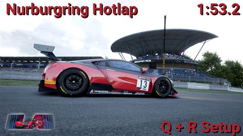 Honda NSX GT3 Evo Q R Setup Nurburgring 1 53 2 1 8 18 Share