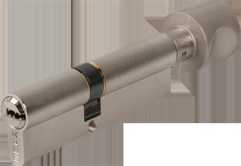 Цилиндр Kale Kilit 164 OBS 35x45 мм ключ/вертушка цвет никель купить по ...