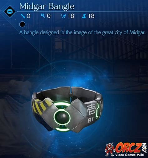 Final Fantasy 7 Remake Midgar Bangle Orcz The Video Games Wiki