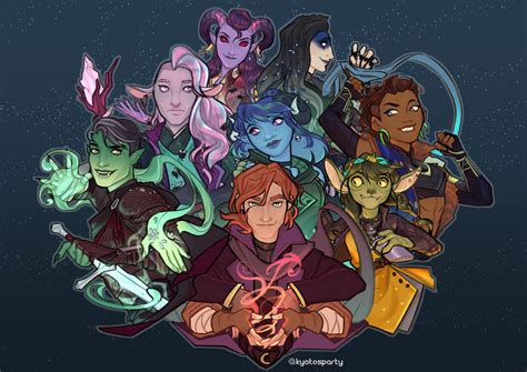 Critical Role Mighty Nein Poster - img-nu