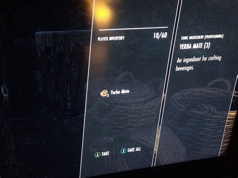encontre yerba mate en elder scrolls  algun uruguayo