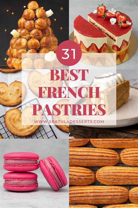 French Pastries Names