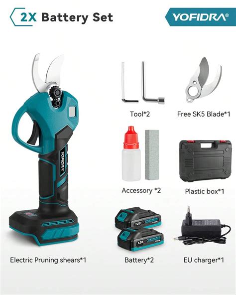 Yofidra Mm B Rstenlose Elektrische Baumschere Schnurlose