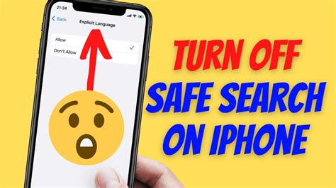 How To Turn Off Safe Search On Iphone Youtube