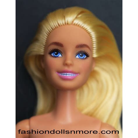 Barbie Doll Fashionistas 197 Braces Nude Fashiondollsnmore