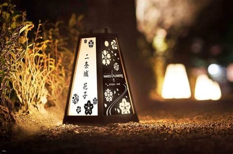 NAKED SUMMER Festival 2024 World Heritage Site Nijo Jo Castle Ticket With Lamp Decoration Of