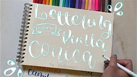 Aprende Lettering Con Punta C Nica Desde Youtube