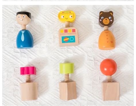 Мультфильм Персонаж Винт Головоломка Игрушка Гайка - Temu