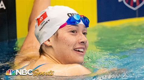 Siobhan Haughey Upsets Lydia Jacoby In M Breaststroke At U S Open