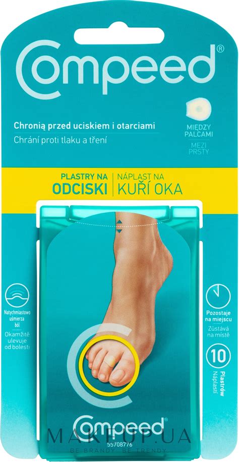 Пластырь против мозолей между пальцев - Compeed: купить по лучшей цене ...