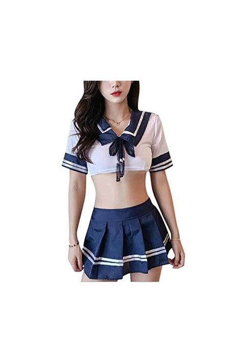 NAVARCH Tenue Ecoliere Costume Ensembles Lingerie Tenue Ecoliere Li