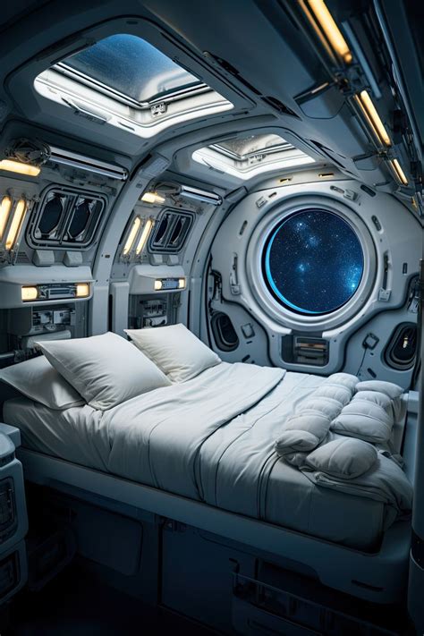 Spaceship Bedroom Ambience Spaceship Interior Futuristic Home