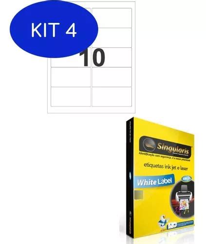 Kit Etiqueta Singularis Carta Folhas Parcelamento Sem Juros