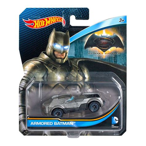 Carrinho Hot Wheels Armored Batman Batman Vs Superman Prata Toyshow Tudo De Marvel DC