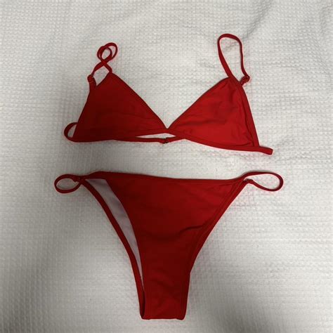 Shein Womens Cheeky Bikini Large Never Worn Depop