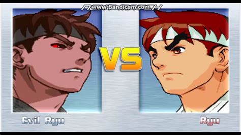 Mugen Ryu Vs Evil Ryu Youtube
