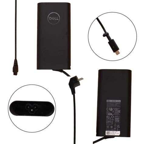 Chargeur Pour Pc Portable Dell Original Dell Ca W Usb C Remplacer