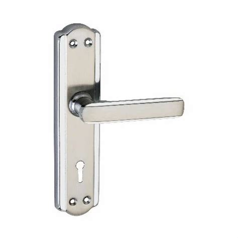 Atom Mild Steel Mortise Handle 7 Inchiron Material Silver Gold Finish Wih 606 Ky For Door