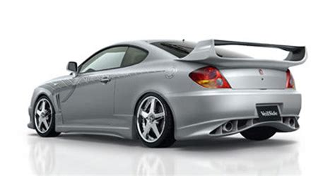 Veilside Hyundai Tuscani Coupe Formula Model Rear Bumper Spoiler