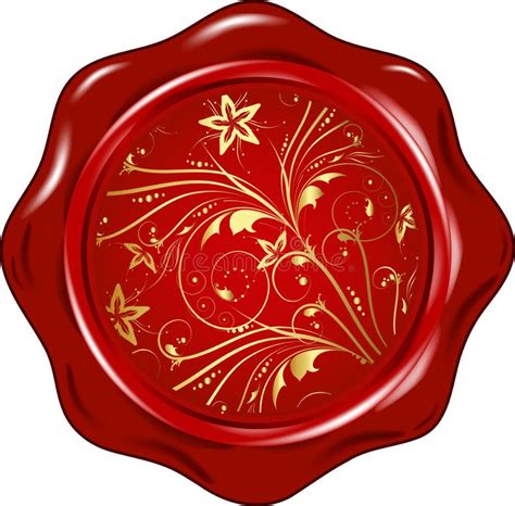 Vector Wax Seal Royalty Free Stock Images Image 4985319